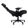 Universali žaidimų kėdė ASUS ROG Courser — minkšta sėdynė, maks. svoris 136 kg, sėdynė 670×700 mm, min. aukštis 140 cm, juoda