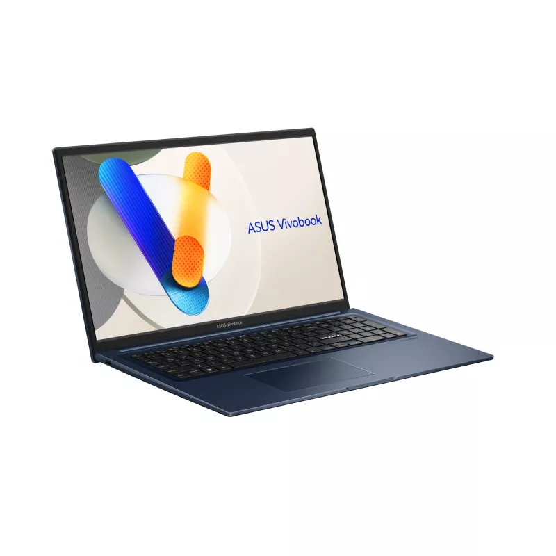 ASUS Vivobook 17 P1704VA-AU909X Intel Core 7 150U nešiojamasis kompiuteris 43,9 cm (17,3 col.) Full HD 24 GB DDR4-SDRAM 1 TB SSD Wi-Fi 6 (802.11ax) Windows 11 Pro Mėlynas