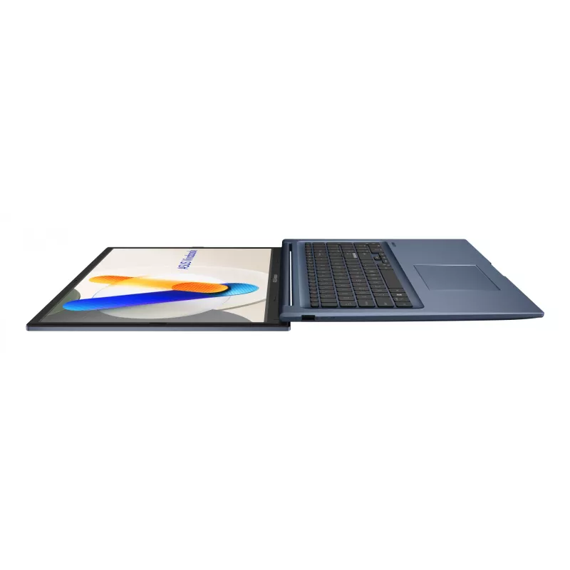 ASUS Vivobook 17 P1704VA-AU909X Intel Core 7 150U nešiojamasis kompiuteris 43,9 cm (17,3 col.) Full HD 24 GB DDR4-SDRAM 1 TB SSD Wi-Fi 6 (802.11ax) Windows 11 Pro Mėlynas