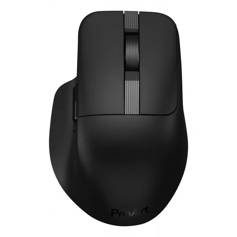 Pelė ASUS ProArt MD301 — dešiniarankė belaidė (RF, Bluetooth, USB-A), optinė 8000 DPI, 6 mygtukai, juoda