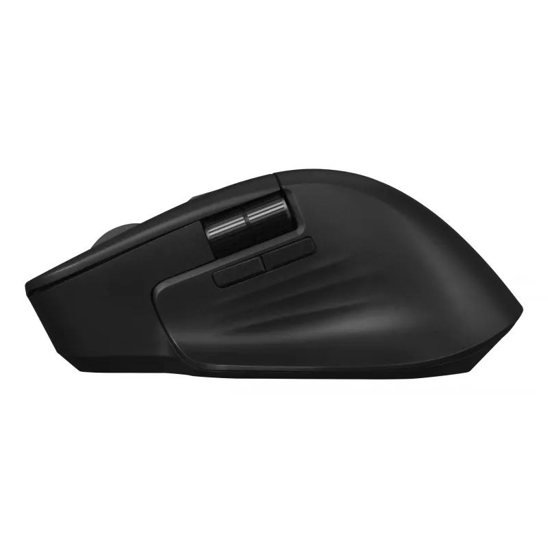 Pelė ASUS ProArt MD301 — dešiniarankė belaidė (RF, Bluetooth, USB-A), optinė 8000 DPI, 6 mygtukai, juoda