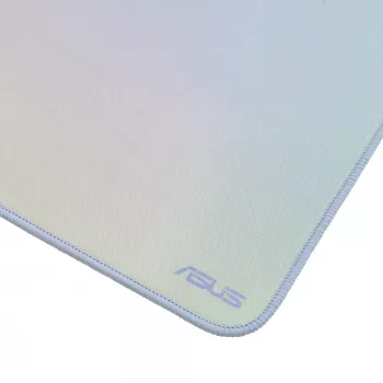 Pelės kilimėlis ASUS PS102, poliesteris, A4 dydis, perlinė spalva, susiūti kraštai, neslystanti bazė