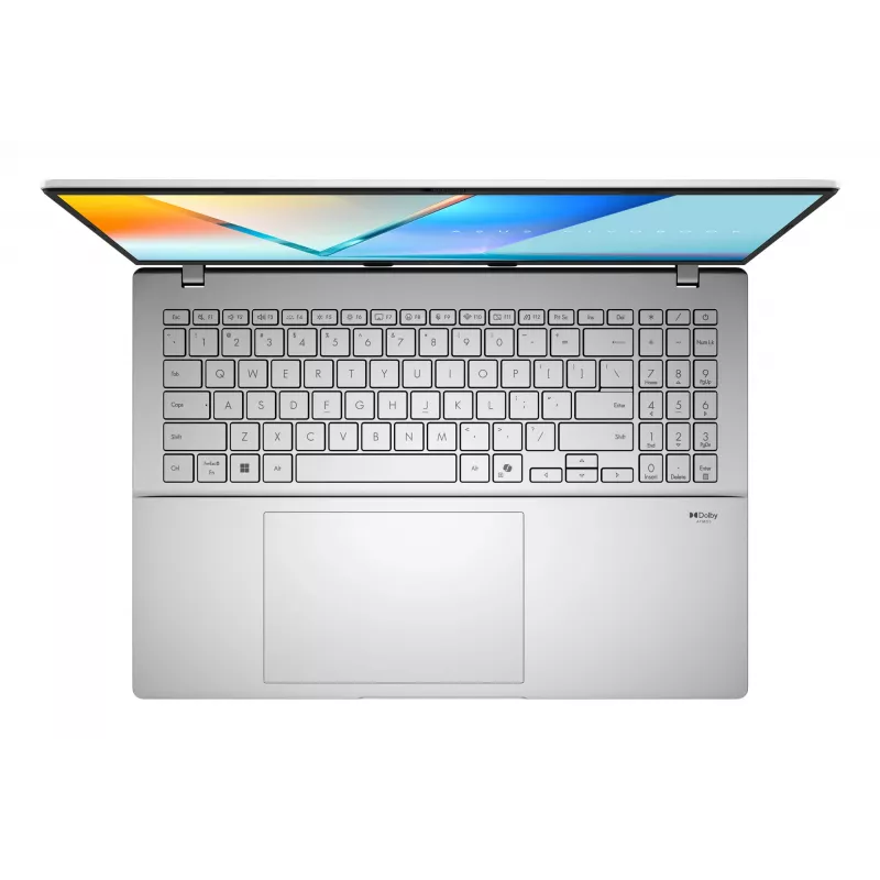 Nešiojamasis kompiuteris ASUS VivoBook S16 OLED M3607KA RYZ AI 7, 32 GB RAM, 512 GB SSD, FreeDOS, prancūziška AZERTY