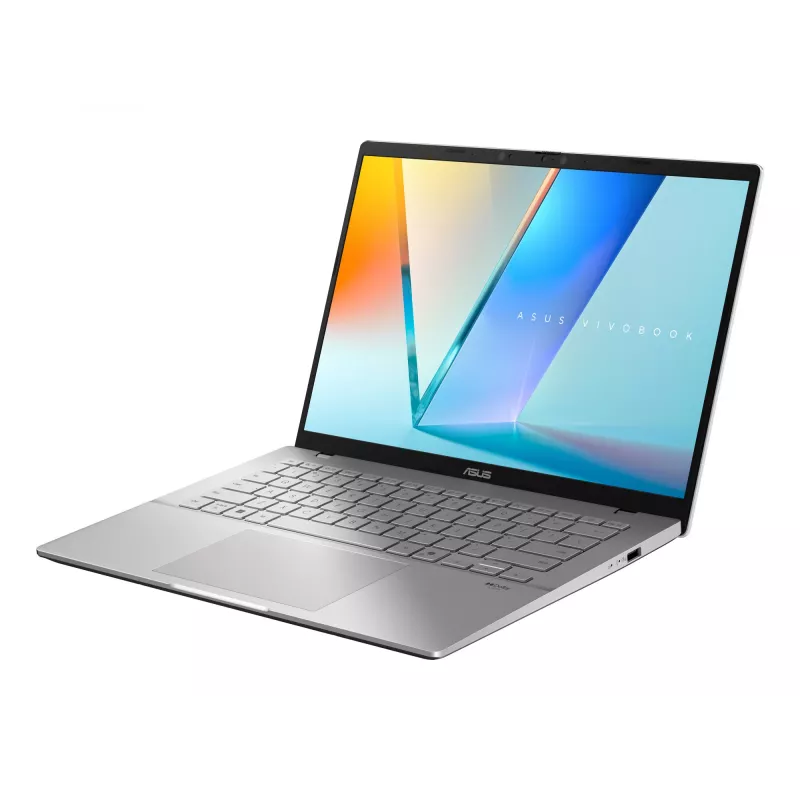 Nešiojamas kompiuteris ASUS VivoBook S14 OLED M3407KA — Ryzen AI, 7 branduolių procesorius, 16 GB RAM, 1 TB SSD, prancūziška AZERTY klaviatūra