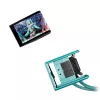 ASUS ROG RYUO IV 360 ARGB Hatsune Miku Edition Procesoriaus aušintuvas “Viskas viename” skysčiu 12 cm Juoda, Turquoise spalvos