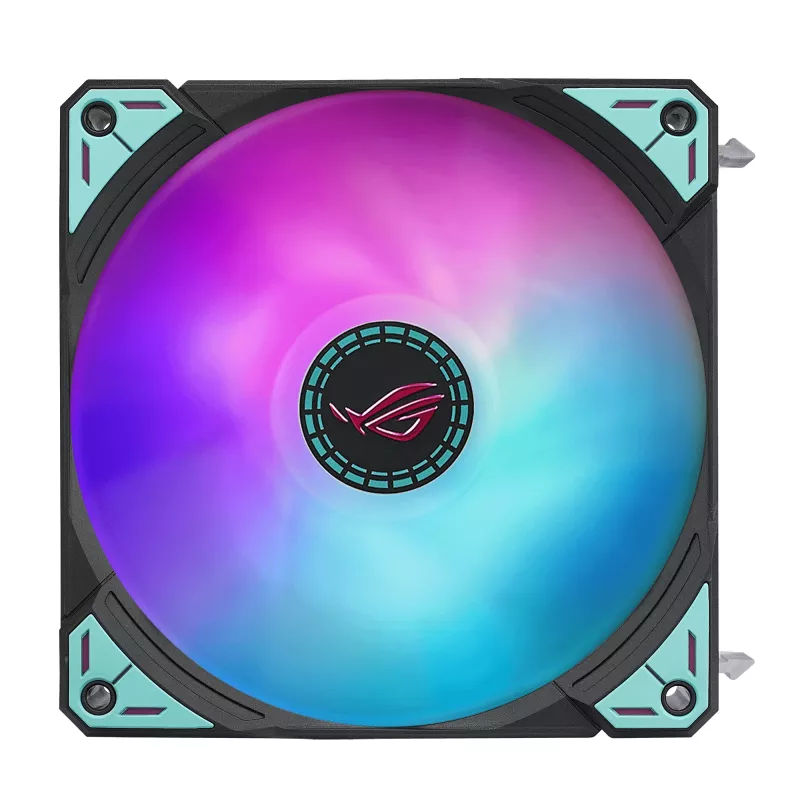 ASUS ROG RYUO IV 360 ARGB Hatsune Miku Edition Procesoriaus aušintuvas “Viskas viename” skysčiu 12 cm Juoda, Turquoise spalvos