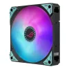 ASUS ROG RYUO IV 360 ARGB Hatsune Miku Edition Procesoriaus aušintuvas “Viskas viename” skysčiu 12 cm Juoda, Turquoise spalvos