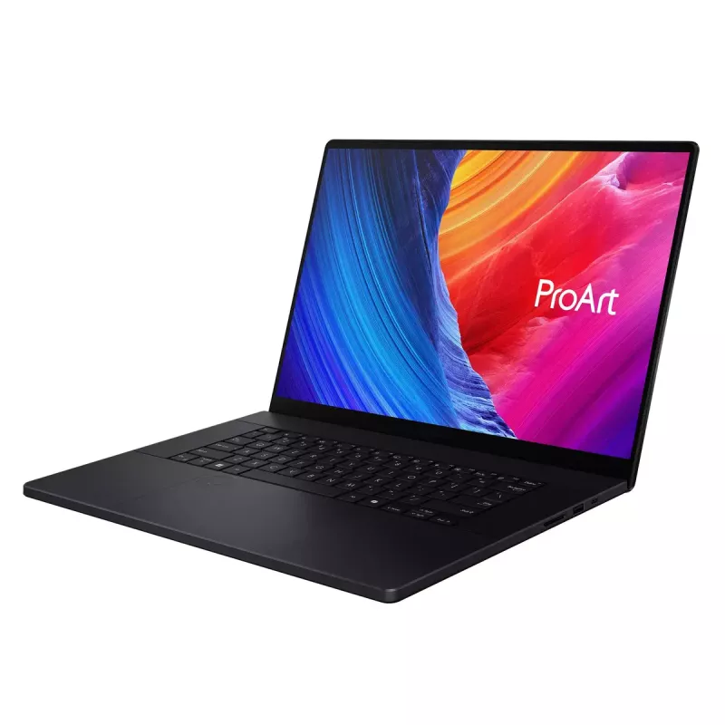 ASUS | ProArt P16 H7606WW-SE009X | Nano Juoda | 16 colių | OLED | Jutiklinis ekranas | 4K | 3840 x 2400 taškų | AMD Ryzen AI 9 | HX370 | 64 GB | LPDDR5X | Kietojo kūno disko talpa 2000 GB | AMD Radeon 890M Graphics | Windows 11 Pro | 802.11be | Bluetooth versi