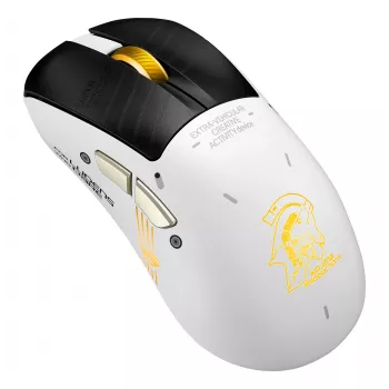 Žaidimų pelė ASUS ROG Keris II Origin-KJP, dešinė rankai, optinė 42 000 DPI, RF belaidė + Bluetooth + USB-A, 6 mygtukai, įvairiaspalvė