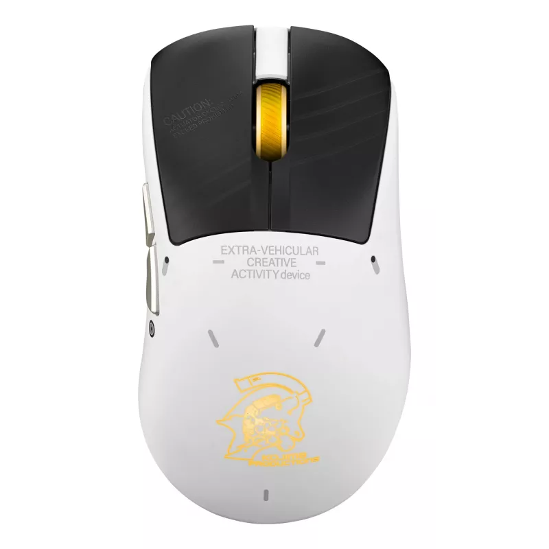 Žaidimų pelė ASUS ROG Keris II Origin-KJP, dešinė rankai, optinė 42 000 DPI, RF belaidė + Bluetooth + USB-A, 6 mygtukai, įvairiaspalvė