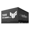 Maitinimo blokas ASUS TUF Gaming 750G EVO — 750 W, ATX, 80 PLUS Gold, 20+4‑pin, juodas