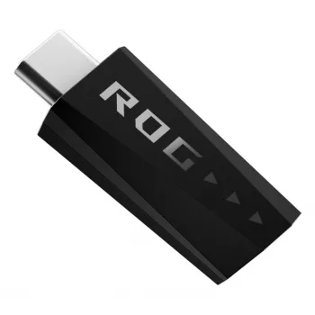 Ausinės ASUS ROG Delta II-KJP — Circumaural, laidinės ir belaidės (Bluetooth), 20–20000 Hz, 325 g, juoda/baltos