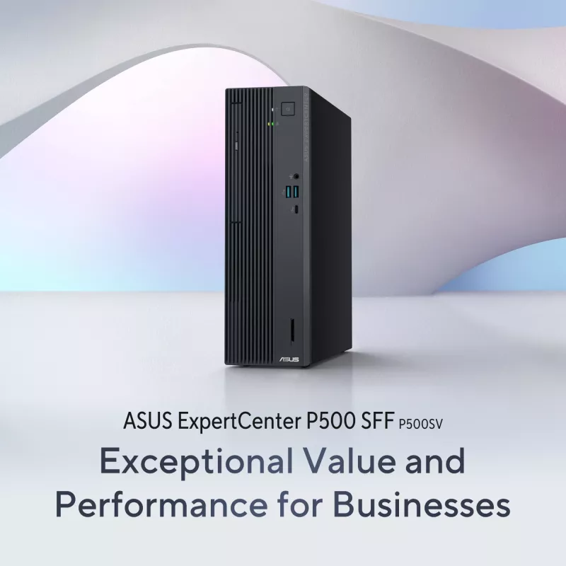 Stalinis kompiuteris ASUS ExpertCenter P500 SFF P500SV-05210H009X — Intel Core 5 210H, 16 GB DDR5, 512 GB SSD, Windows 11 Pro, Pilka