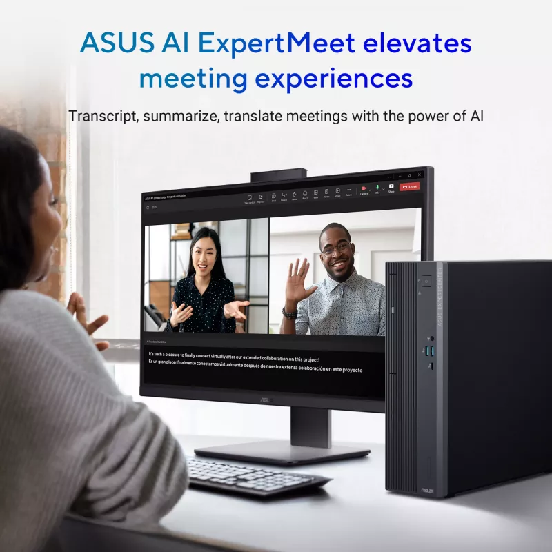 Stalinis kompiuteris ASUS ExpertCenter P500 SFF P500SV-05210H009X — Intel Core 5 210H, 16 GB DDR5, 512 GB SSD, Windows 11 Pro, Pilka