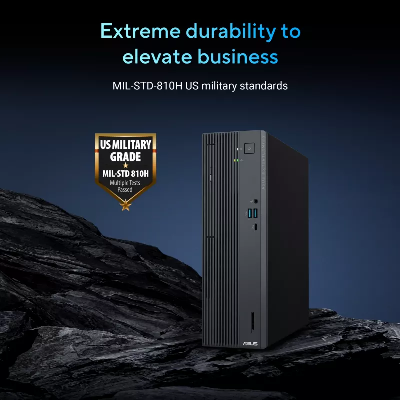 Stalinis kompiuteris ASUS ExpertCenter P500 SFF P500SV-05210H009X — Intel Core 5 210H, 16 GB DDR5, 512 GB SSD, Windows 11 Pro, Pilka