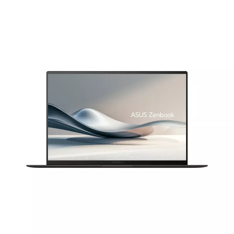 Nešiojamas kompiuteris ASUS Vivobook S16 UM5606WA — 16 colių OLED 3K (2880×1800) 120Hz, AMD Ryzen AI 9 370HX, 32GB LPDDR5X, 2TB SSD, Windows 11 Pro, Zumaia Gray