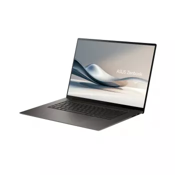 Nešiojamas kompiuteris ASUS Vivobook S16 UM5606WA — 16 colių OLED 3K (2880×1800) 120Hz, AMD Ryzen AI 9 370HX, 32GB LPDDR5X, 2TB SSD, Windows 11 Pro, Zumaia pilka
