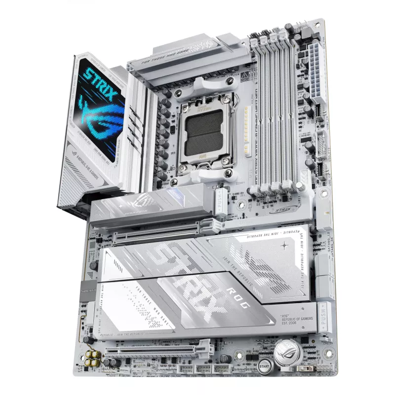 Pagrindinė plokštė ASUS ROG STRIX X870E-A GAMING WIFI7 NEO — AMD X870E, lizdas AM5, ATX, DDR5, 4 DIMM, 256 GB