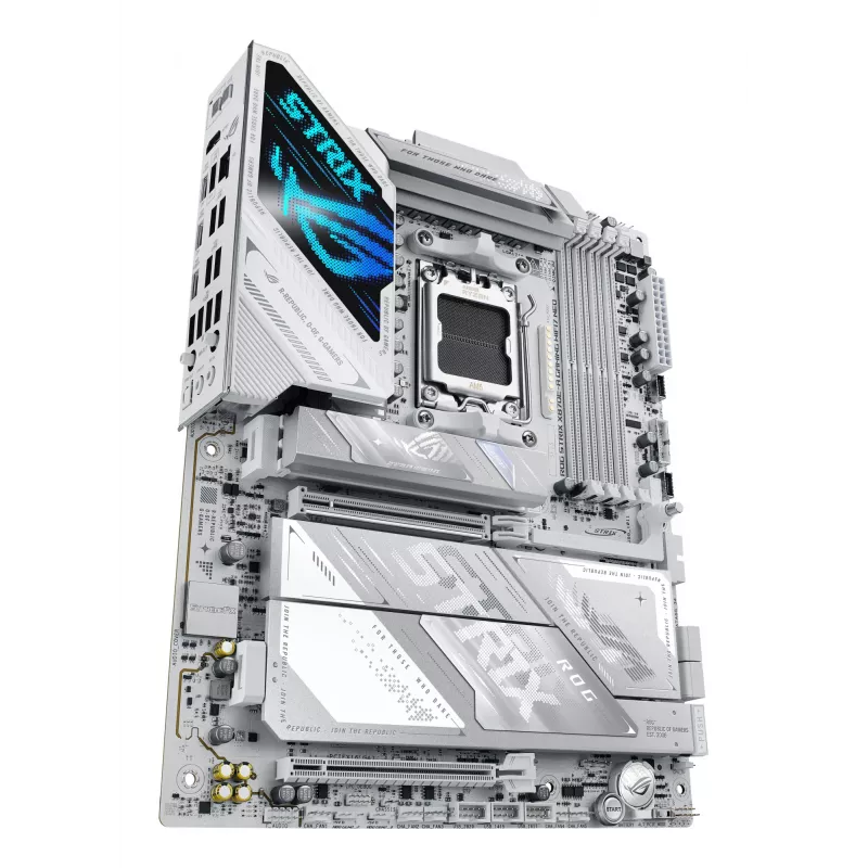 Pagrindinė plokštė ASUS ROG STRIX X870E-A GAMING WIFI7 NEO — AMD X870E, lizdas AM5, ATX, DDR5, 4 DIMM, 256 GB