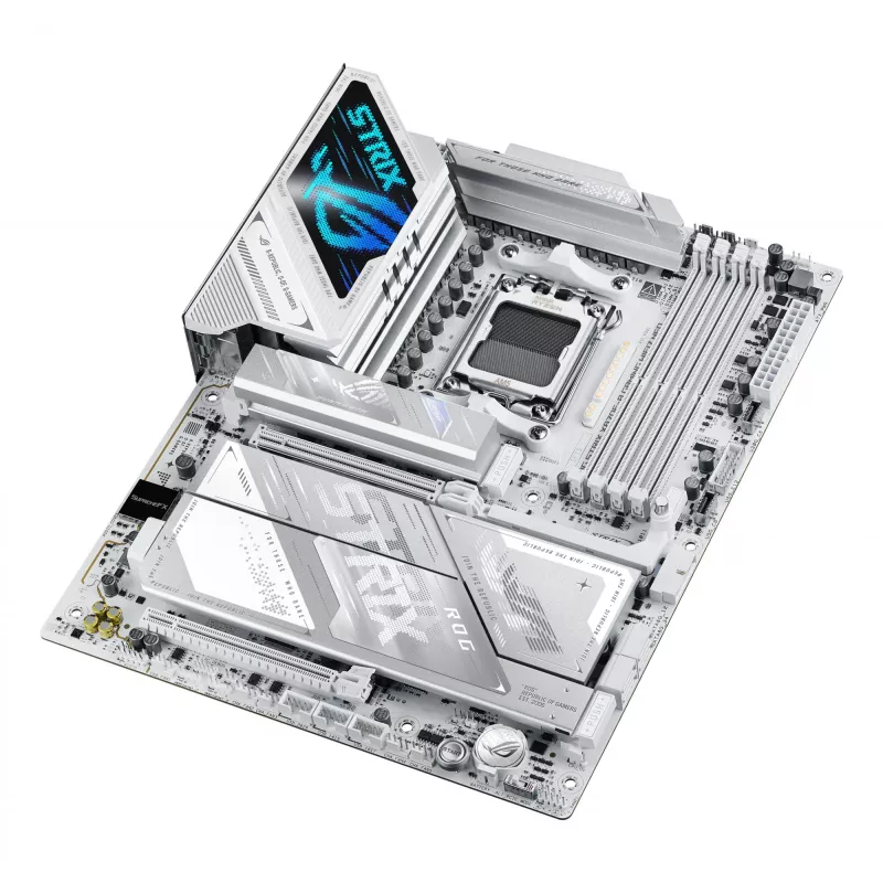 Pagrindinė plokštė ASUS ROG STRIX X870E-A GAMING WIFI7 NEO — AMD X870E, lizdas AM5, ATX, DDR5, 4 DIMM, 256 GB