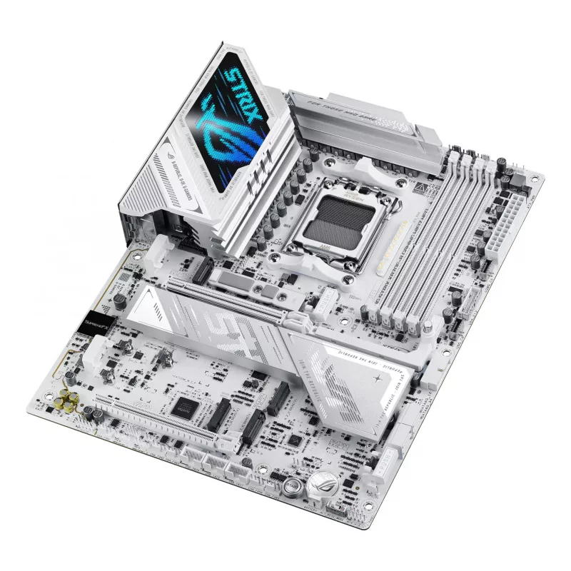 Pagrindinė plokštė ASUS ROG STRIX X870E-A GAMING WIFI7 NEO — AMD X870E, lizdas AM5, ATX, DDR5, 4 DIMM, 256 GB