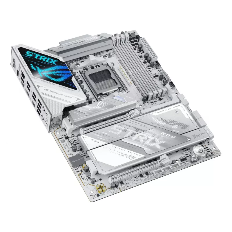 Pagrindinė plokštė ASUS ROG STRIX X870E-A GAMING WIFI7 NEO — AMD X870E, lizdas AM5, ATX, DDR5, 4 DIMM, 256 GB