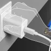 Sieninis įkroviklis j5create JUP1420 20W PD USB-C vidaus AC 100-240V