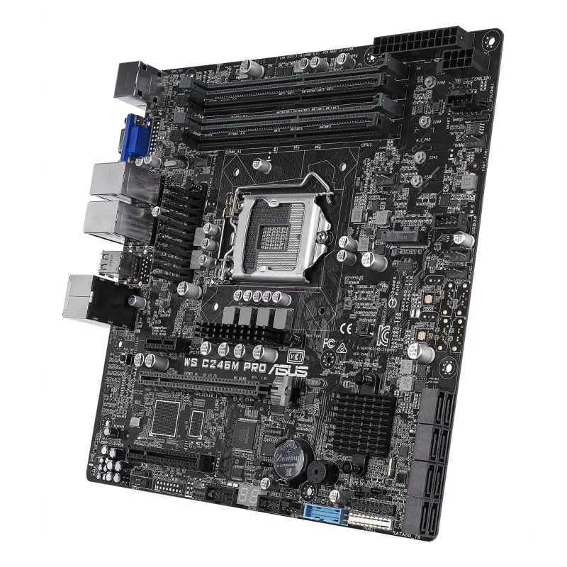 ASUS WS C246M PRO Intel C246 LGA 1151 (Socket H4) micro ATX