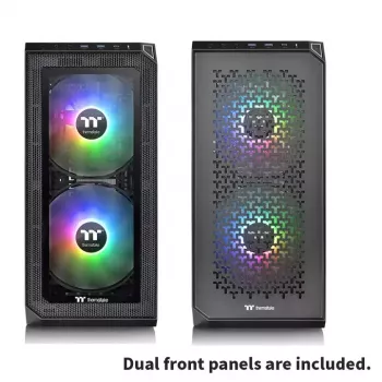 PC korpusas Thermaltake View 300 MX Midi Tower juodas