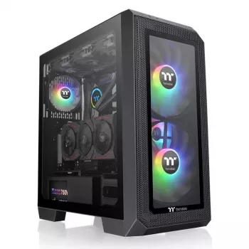 PC korpusas Thermaltake View 300 MX Midi Tower juodas