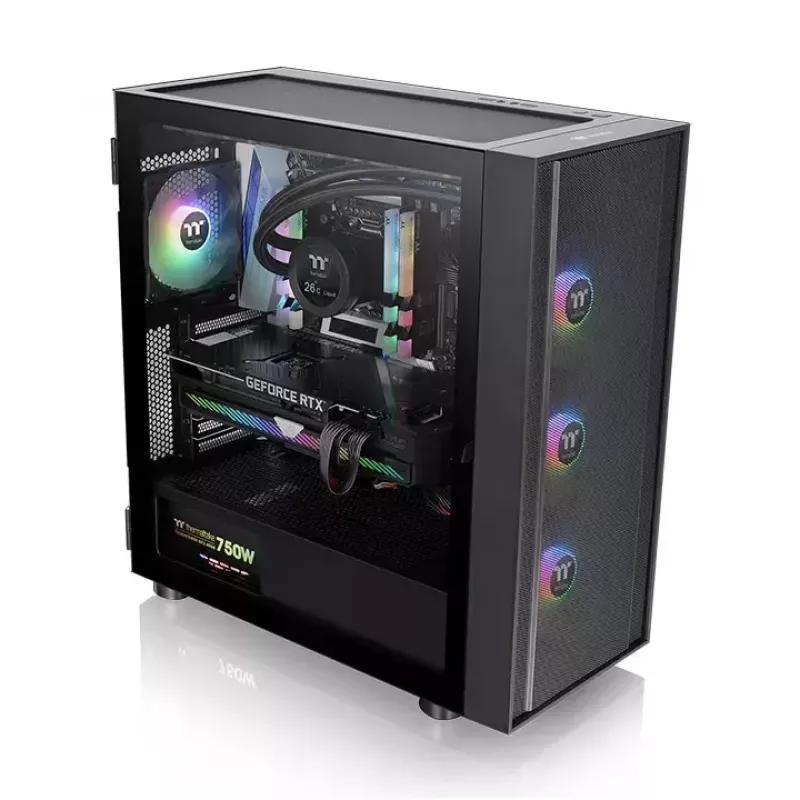 PC Case Thermaltake H570 TG ARGB Midi Tower Juoda