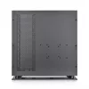 PC korpusas THERMALTAKE Core P3 TG Pro Midi Tower juodas — ATX/EATX palaikymas, grūdintas stiklas, GPU iki 45 cm, CPU aušintuvas 18 cm