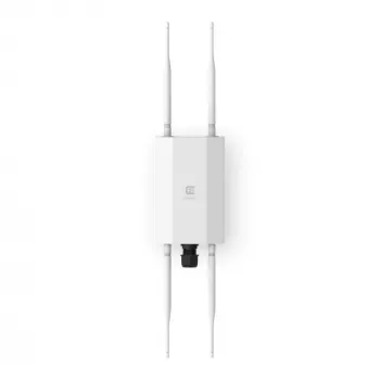 Belaidis prieigos taškas EnGenius Fit6 2×2 Outdoor — dviejų juostų 2,4 / 5 GHz, 1774 Mbps, PoE, 2,5GbE LAN, 4 antenos, baltas