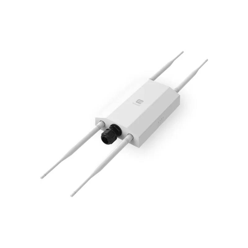 Belaidis prieigos taškas EnGenius Fit6 2×2 Outdoor — dviejų juostų 2,4 / 5 GHz, 1774 Mbps, PoE, 2,5GbE LAN, 4 antenos, baltas