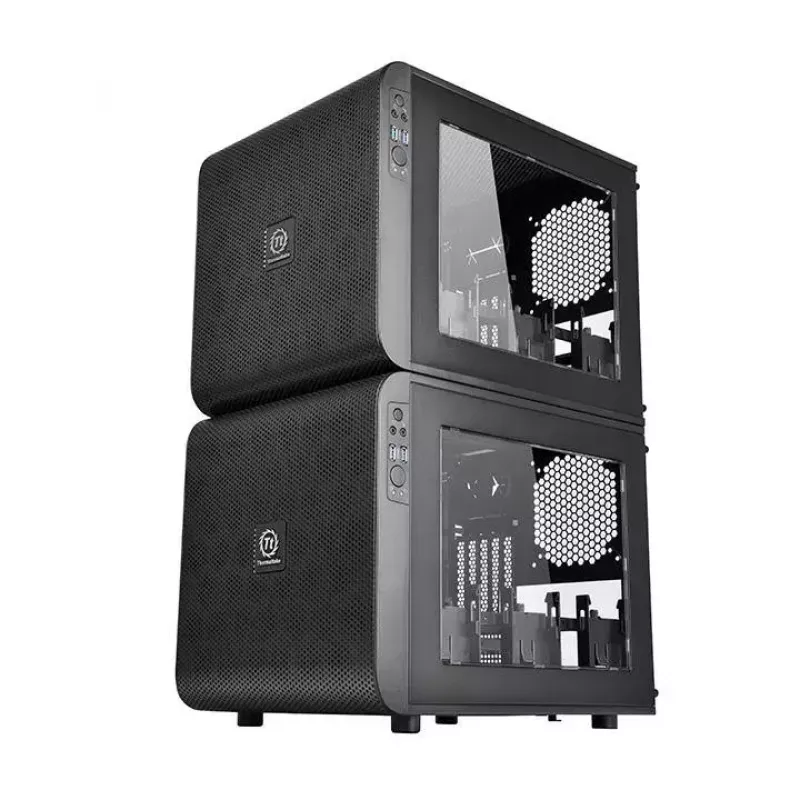 PC korpusas Thermaltake Core V21 Cube Juoda