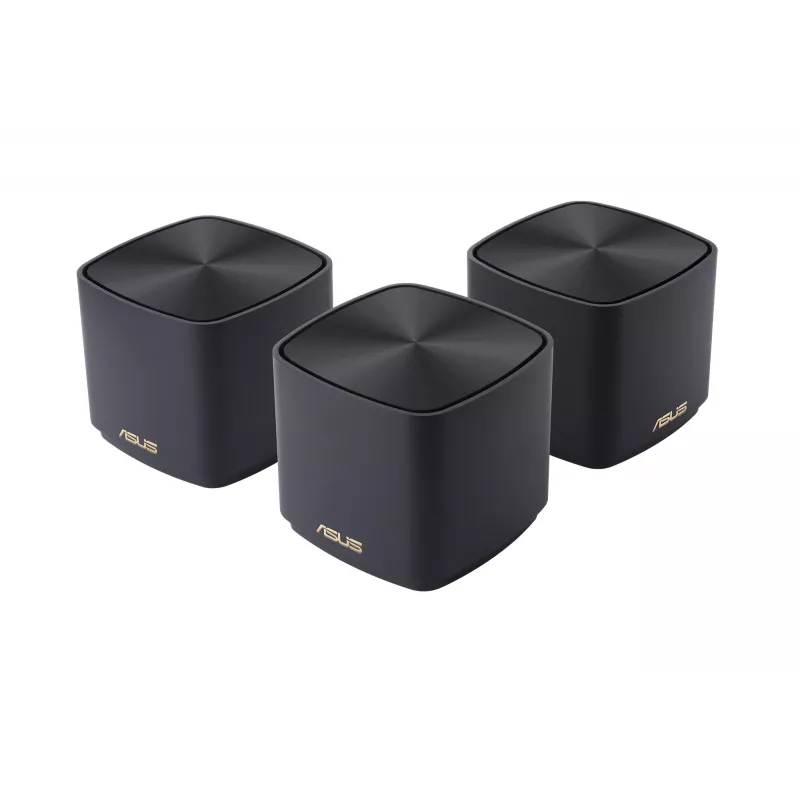ASUS ZenWiFi Mini XD4 belaidis maršrutizatorius Gigabit Ethernet Tri-band (2.4 GHz / 5 GHz / 5 GHz) Juoda