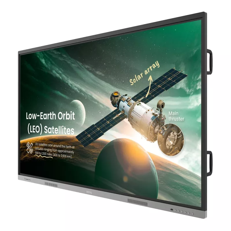 BenQ RE8603A interaktyvi lenta 2,18 m (86 colių) 3840 x 2160 pikselių Jutiklinis ekranas Juoda