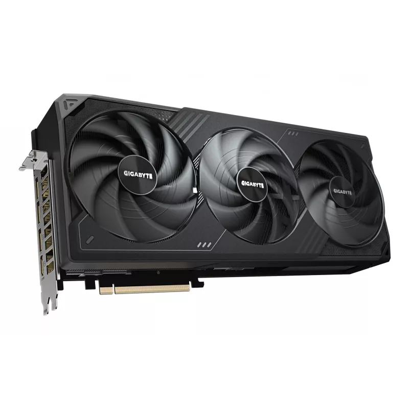 GIGABYTE GeForce RTX 5090 WINDFORCE OC 32G vaizdo plokštė – 32 GB GDDR7, 512 bitų, PCI-E 5.0, 2467 MHz branduolio dažnis, 3 x DP 2.1a, 1 x HDMI 2.1b, NVIDIA DLSS 4, GV-N5090WF3OC-32GD