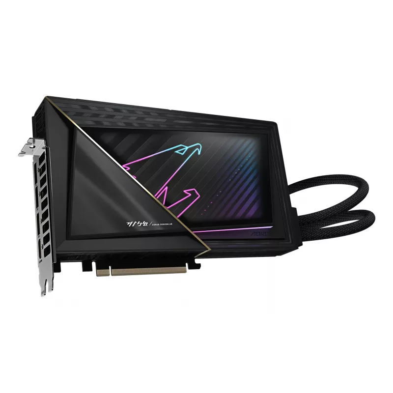 GIGABYTE AORUS GeForce RTX 5090 XTREME WATERFORCE 32G vaizdo plokštė - 32 GB GDDR7, 512 bitų, PCI-E 5.0, 2655 MHz šerdies dažnis, 3 x DP 2.1a, 1 x HDMI 2.1b, NVIDIA DLSS 4, GV-N5090AORUSX W-32GD