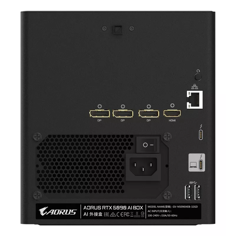 GIGABYTE grafikos plokštė NVIDIA GeForce RTX 5090 32GB GDDR7 GV-N5090IXEB-32GD 1.0