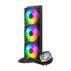 Skysčio aušinimo rinkinys Cooler Master MasterLiquid 360 ATMOS 12 cm juodas