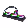Skysčio aušinimo rinkinys Cooler Master MasterLiquid 360 ATMOS 12 cm juodas