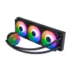 Skysčio aušinimo rinkinys Cooler Master MasterLiquid 360 ATMOS 12 cm juodas