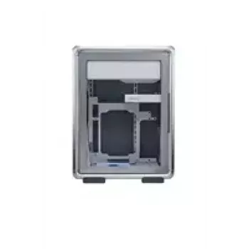 Kompiuterio korpusas Cooler Master MasterFrame 400 Mesh Sidabrinė, mATX, permatomas šoninis skydelis, 1x 120 mm ARGB ventiliatorius