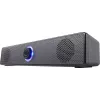 Nešiojamas garsiakalbis DEFENDER Z2 juodas, laidinis USB, 6 W RMS, SNR 70 dB, 80–18000 Hz, kubo dizainas