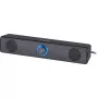 Nešiojamas garsiakalbis DEFENDER Z2 juodas, laidinis USB, 6 W RMS, SNR 70 dB, 80–18000 Hz, kubo dizainas