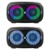 Defender Q5 Stereo nešiojamas Bluetooth garsiakalbis, 20 W, LED apšvietimas, FM radijas, TWS