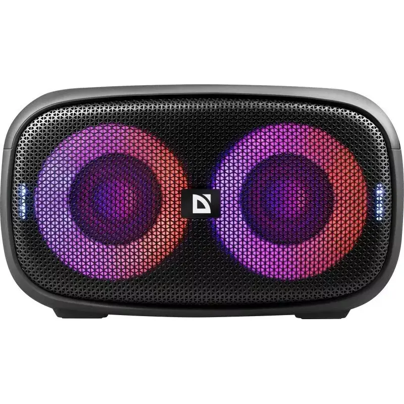 Defender Q5 Stereo nešiojamas Bluetooth garsiakalbis, 20 W, LED apšvietimas, FM radijas, TWS