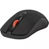 Belaidė RF tyli optinė pelė DEFENDER Nexus MS-195 — 1600 DPI, 2,4 GHz, Nano USB, abiem rankoms tinkama, 2×AAA, juoda