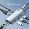 Dokingo stotelė ColorWay CW-HUB02 6-in-1 100W — daugiafunkcis šakotuvas su energijos tiekimu